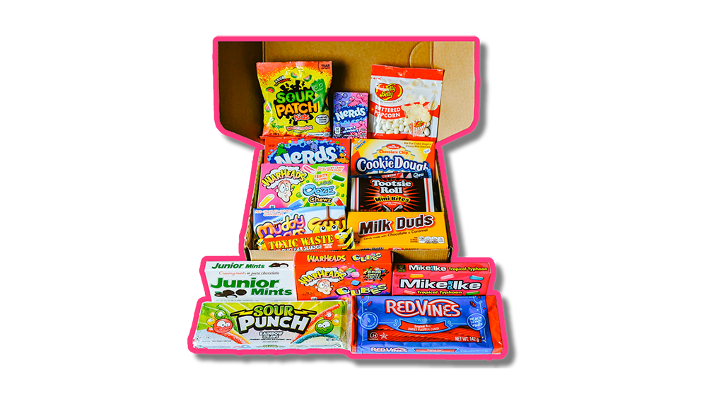 Mystery Box of sweets and candy
