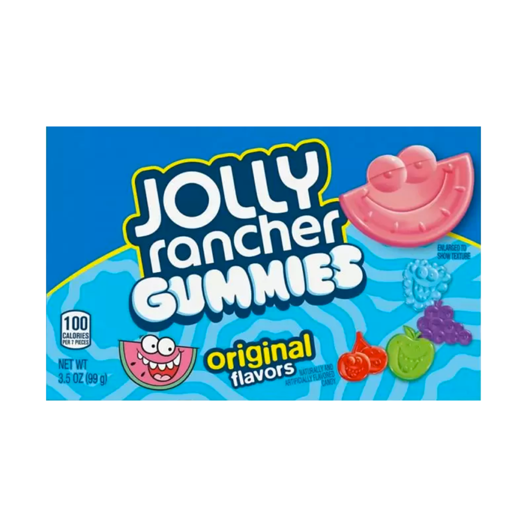 Jolly Rancher Gummies Original 99g Best Before 1st November 2023