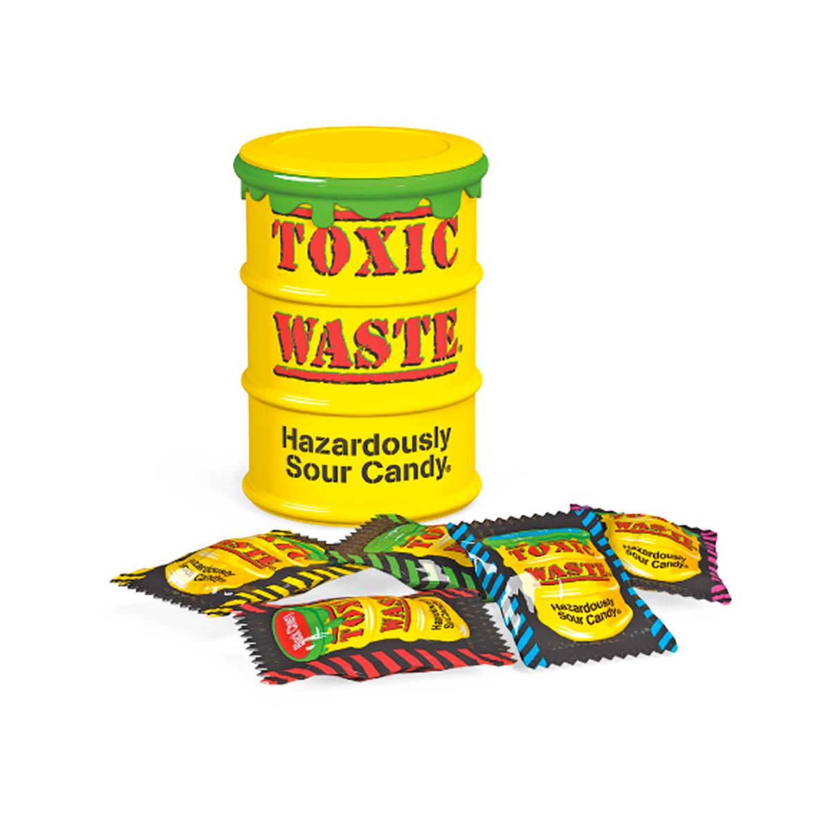 Toxic Waste Green Drum Extreme Sour Candy (42 g)