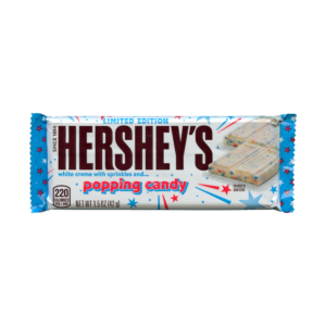 Hershey's White Cream With Sprinkles Popping Candy